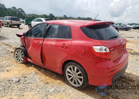 2010 Toyota Corolla Matrix Xrs from USA, damaged, VIN 2T1ME4EE2AC005920